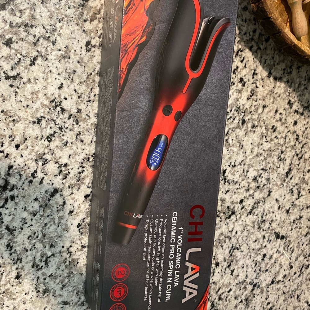 CHI lava spin and curl